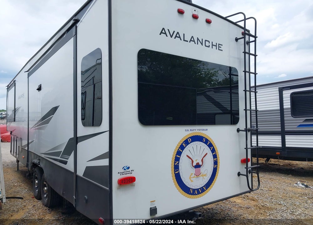 2021 KEYSTONE TRAVEL TRLR VIN: 4YDF31222ME760393
