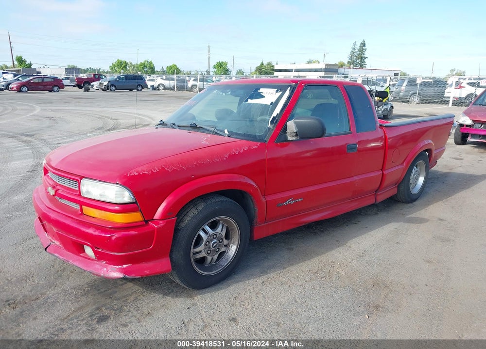 2002 CHEVROLET S-10 LS VIN: 1GCCS19W528163655