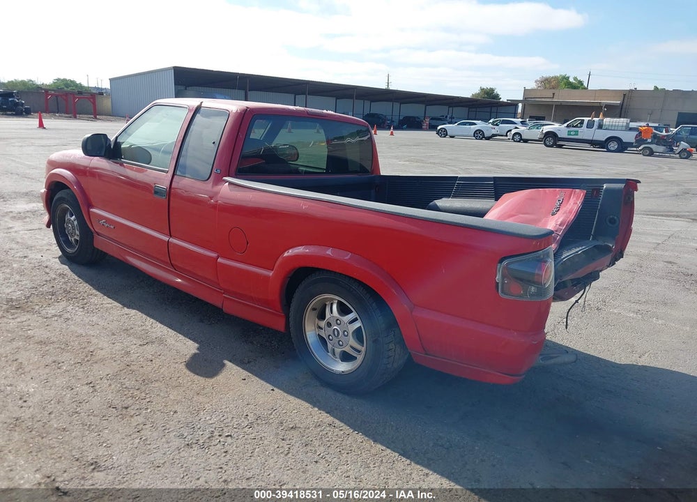 2002 CHEVROLET S-10 LS VIN: 1GCCS19W528163655