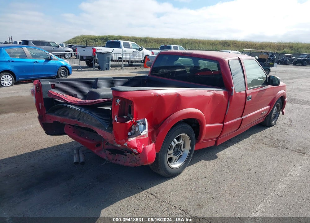 2002 CHEVROLET S-10 LS VIN: 1GCCS19W528163655