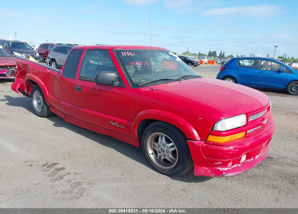 2002 CHEVROLET S-10 LS VIN: 1GCCS19W528163655