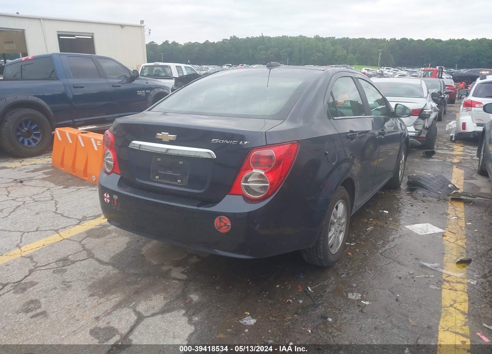 2015 CHEVROLET SONIC LT AUTO VIN: 1G1JC5SG7F4146781