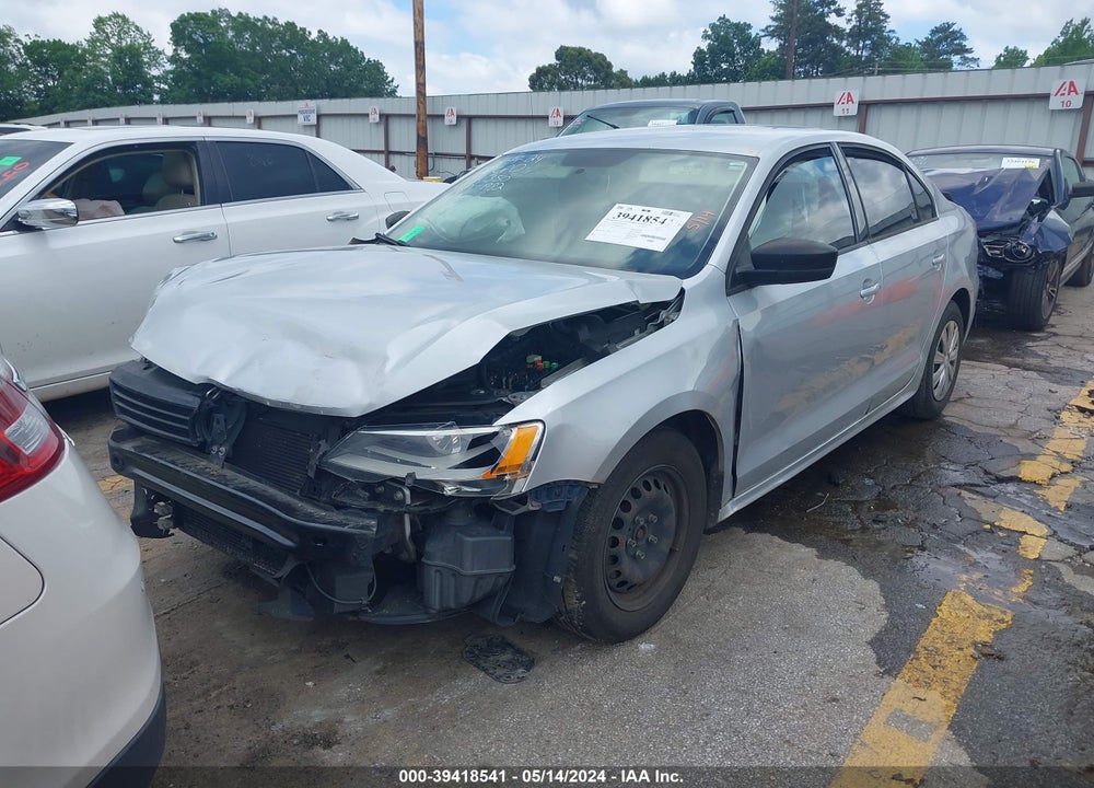 2014 VOLKSWAGEN JETTA 2.0L S VIN: 3VW2K7AJ1EM331982