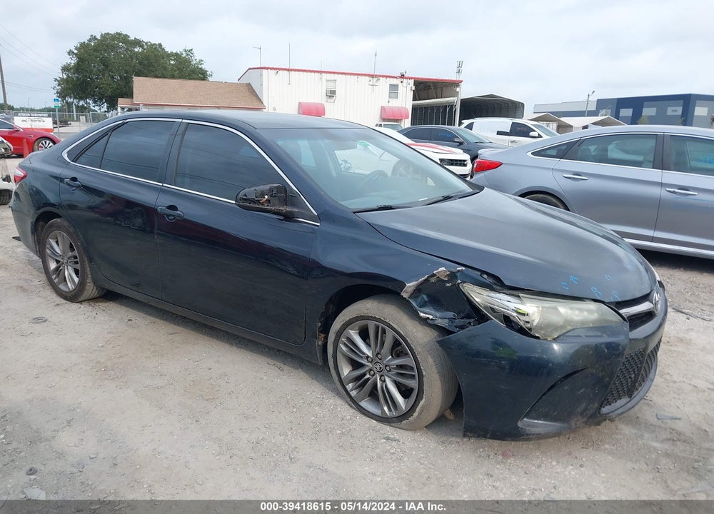 2016 TOYOTA CAMRY SE VIN: 4T1BF1FK3GU125790