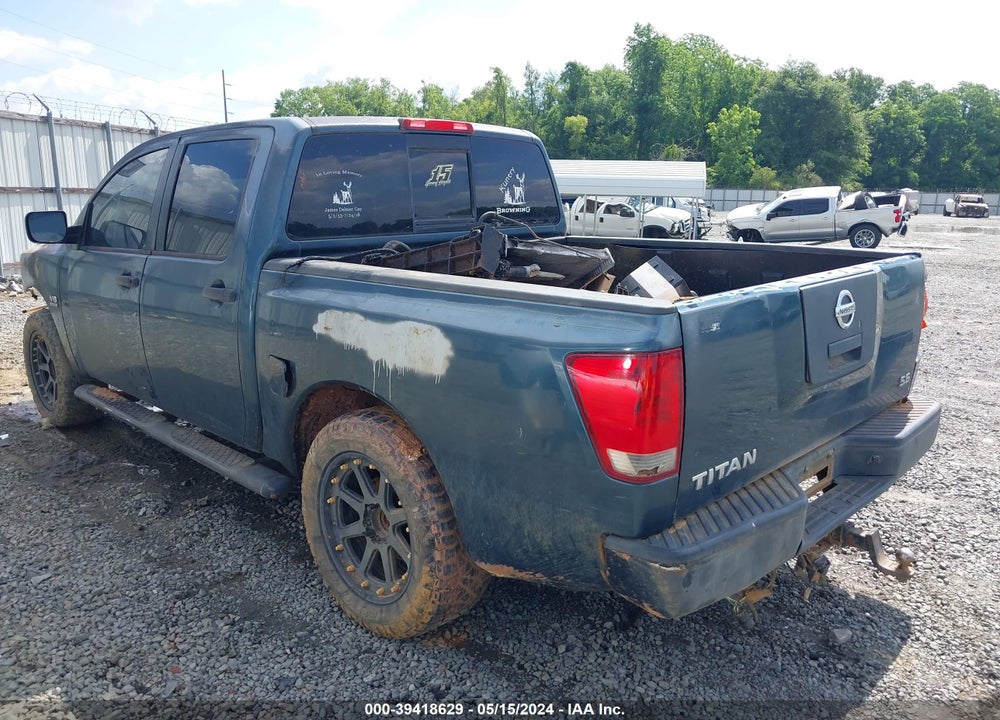 2004 NISSAN TITAN XE VIN: 1N6AA07BX4N502464