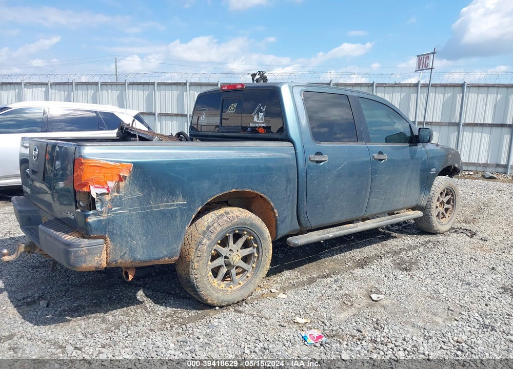 2004 NISSAN TITAN XE VIN: 1N6AA07BX4N502464