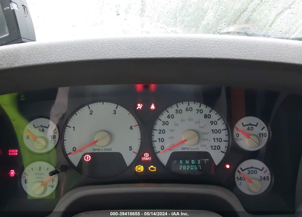 2006 DODGE RAM 2500 LARAMIE VIN: 3D7KR28C16G282670