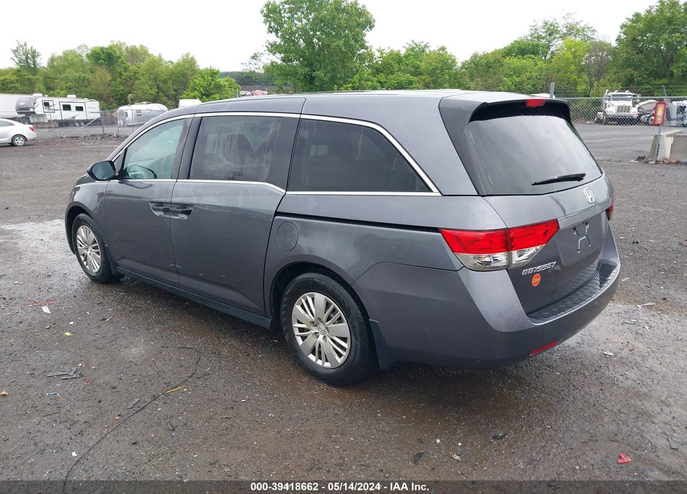 2016 HONDA ODYSSEY LX VIN: 5FNRL5H23GB005657