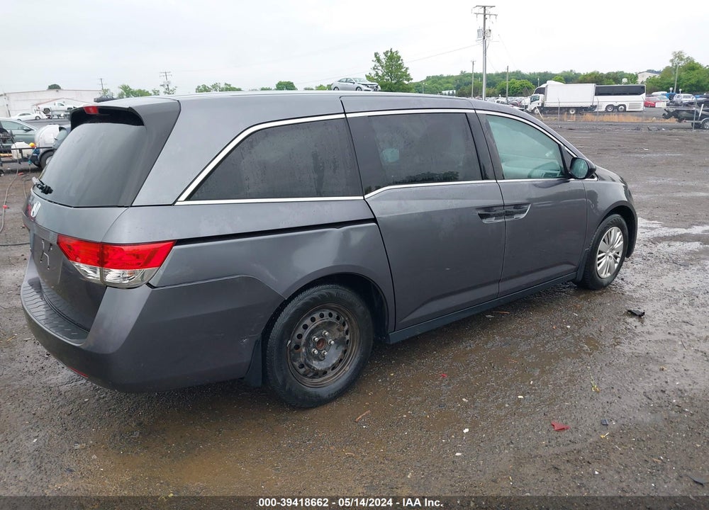 2016 HONDA ODYSSEY LX VIN: 5FNRL5H23GB005657