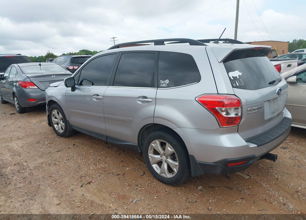 2014 SUBARU FORESTER 2.5I LIMITED VIN: JF2SJAHC3EH508368