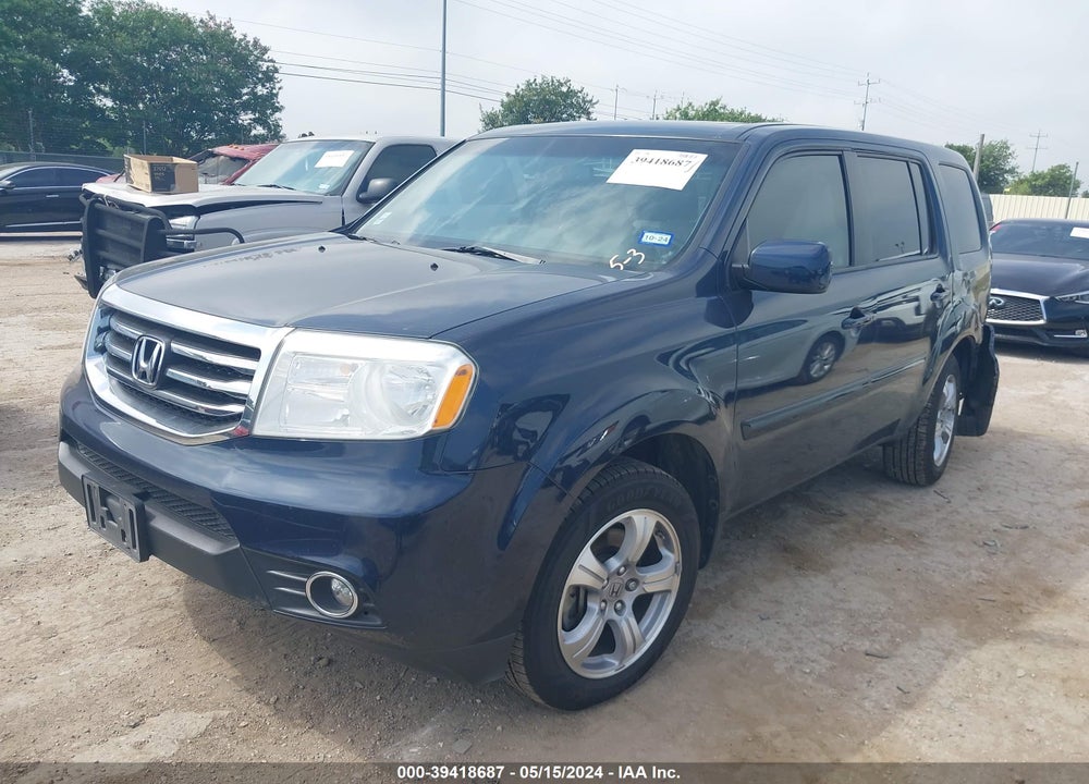 2012 HONDA PILOT EX-L VIN: 5FNYF3H52CB003152