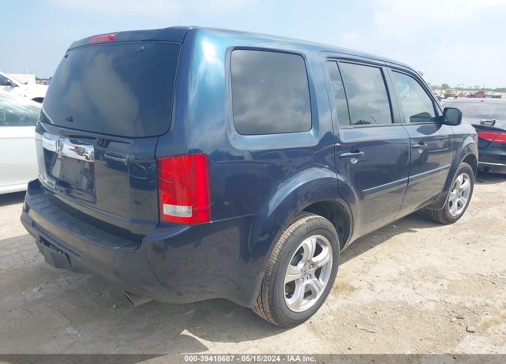 2012 HONDA PILOT EX-L VIN: 5FNYF3H52CB003152