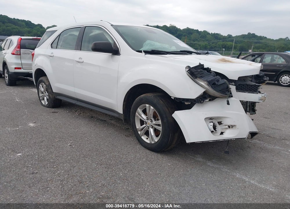 2012 CHEVROLET EQUINOX LS VIN: 2GNALBEK5C1260749