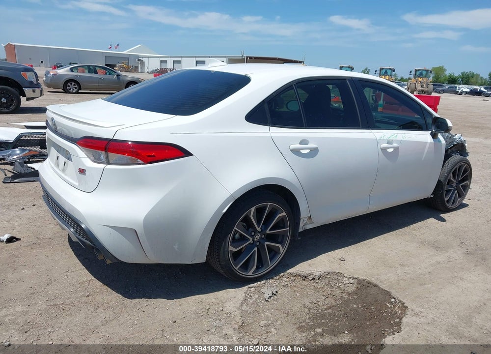 2022 TOYOTA COROLLA SE VIN: JTDS4MCE2N3508889