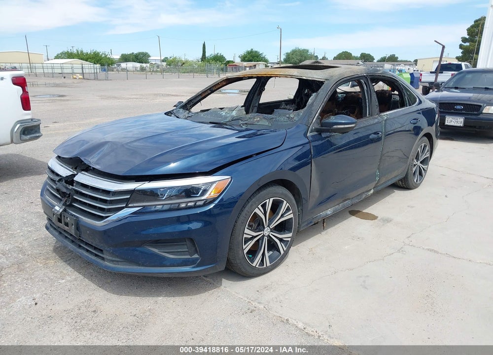 2021 VOLKSWAGEN PASSAT 2.0T SE VIN: 1VWSA7A31MC012683