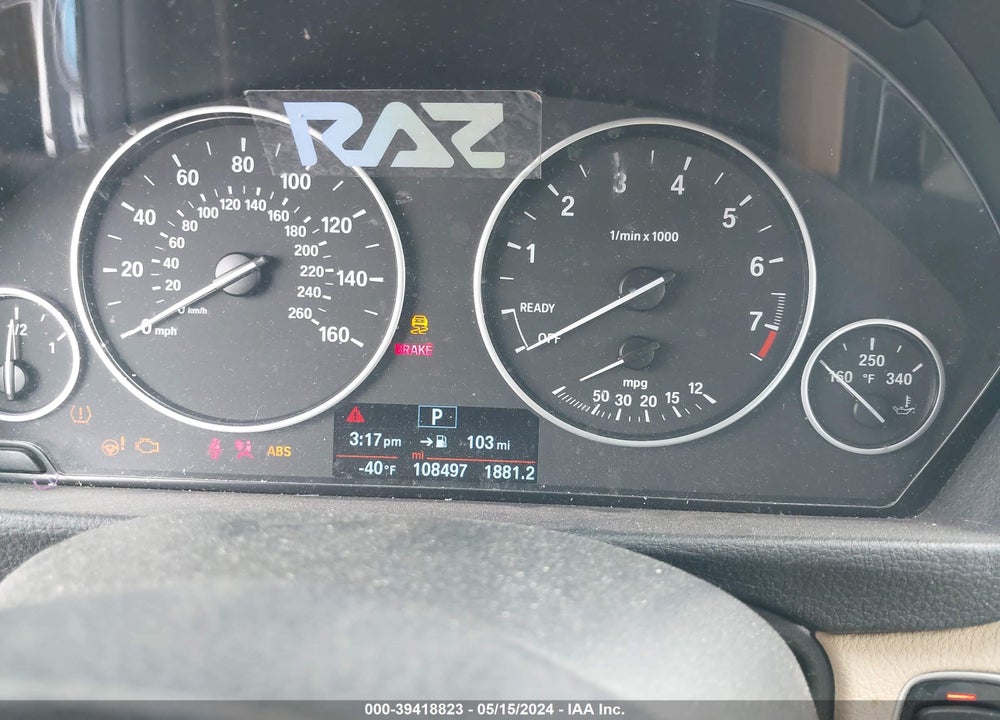 2017 BMW 320I VIN: WBA8A9C33HK864175