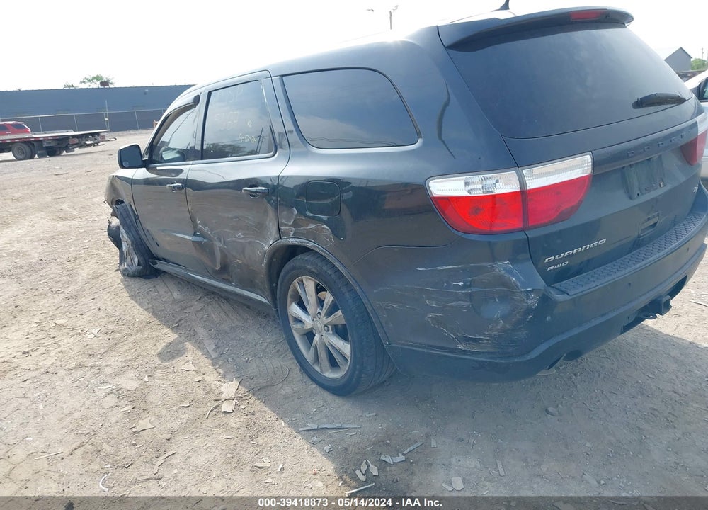 2012 DODGE DURANGO R/T VIN: 1C4SDJCT6CC205687