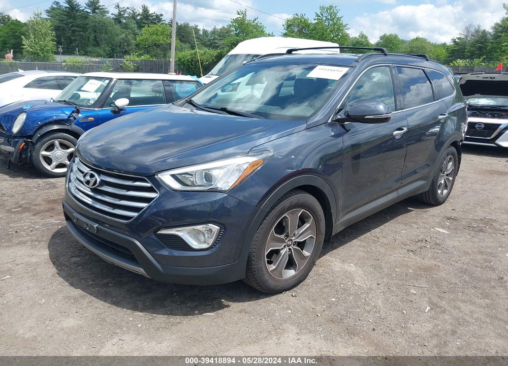 2014 HYUNDAI SANTA FE GLS VIN: KM8SNDHF3EU051885