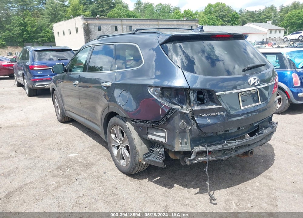 2014 HYUNDAI SANTA FE GLS VIN: KM8SNDHF3EU051885