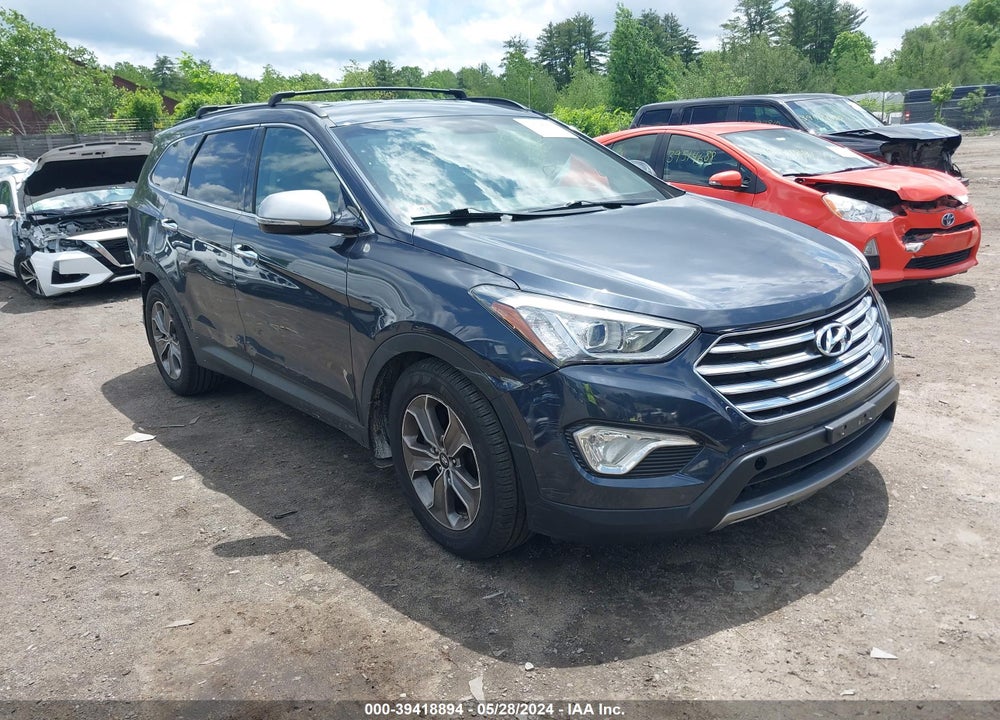 2014 HYUNDAI SANTA FE GLS VIN: KM8SNDHF3EU051885