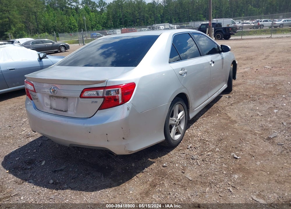 2012 TOYOTA CAMRY SE VIN: 4T1BF1FK5CU195110