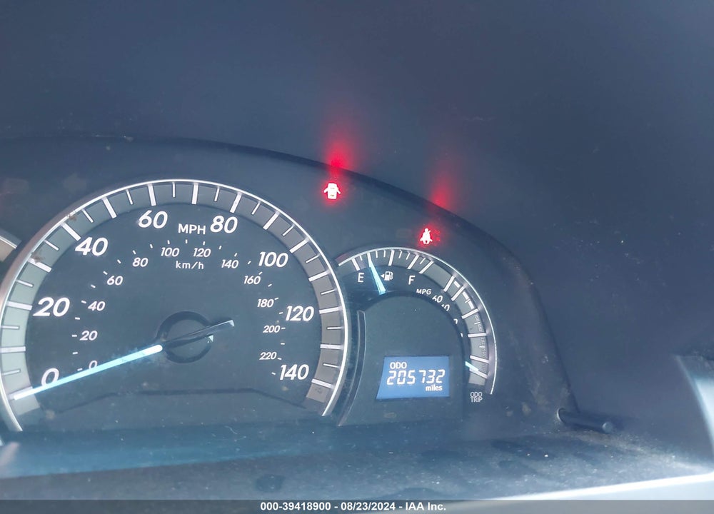 2012 TOYOTA CAMRY SE VIN: 4T1BF1FK5CU195110