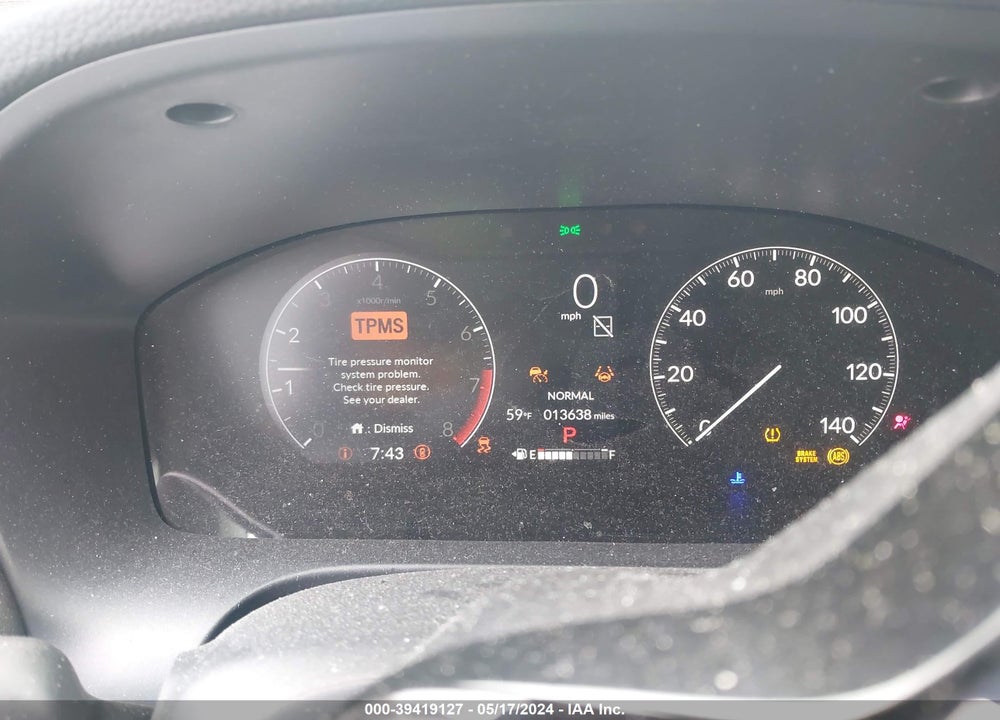 2024 HONDA HR-V AWD SPORT/AWD SPORT W/O BSI VIN: 3CZRZ2H54RM715036