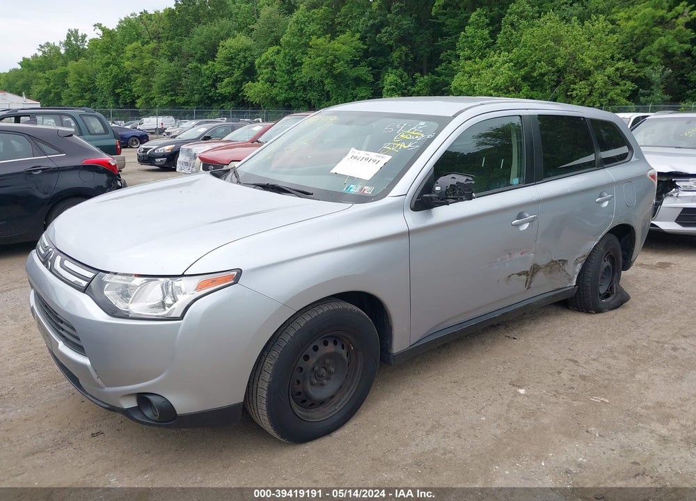 2014 MITSUBISHI OUTLANDER ES VIN: JA4AD2A35EZ005978