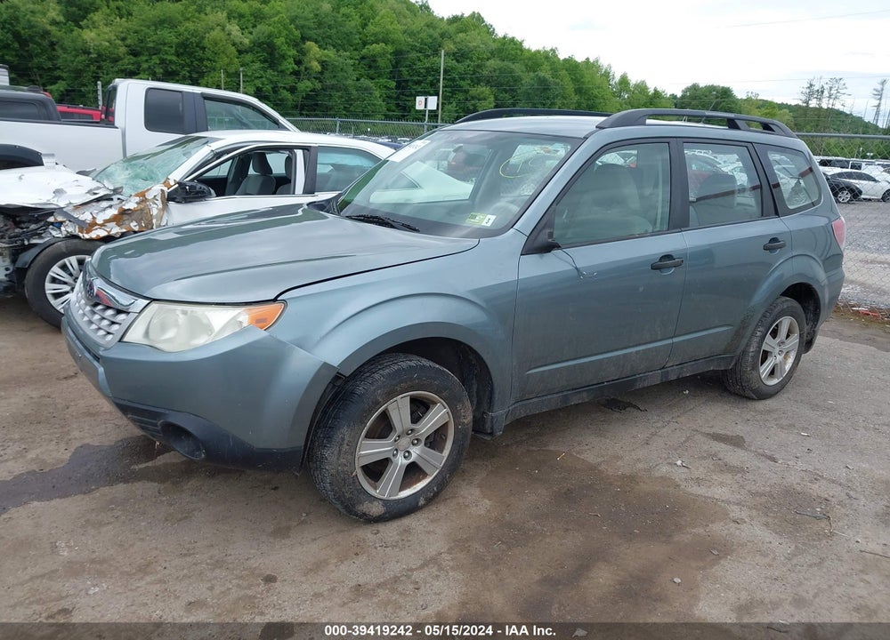 2011 SUBARU FORESTER 2.5X VIN: JF2SHABC7BH780731