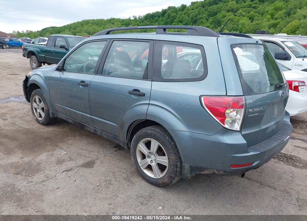 2011 SUBARU FORESTER 2.5X VIN: JF2SHABC7BH780731