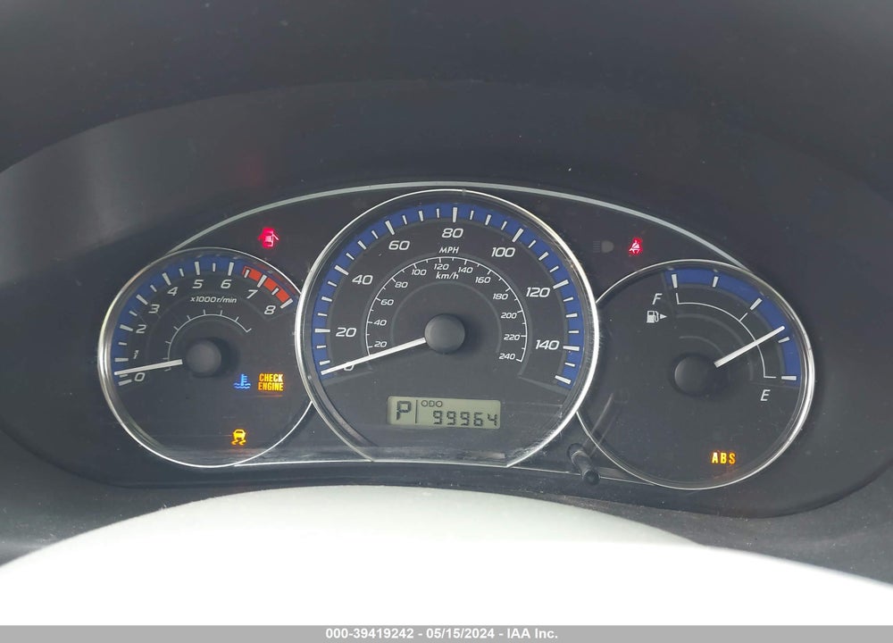 2011 SUBARU FORESTER 2.5X VIN: JF2SHABC7BH780731