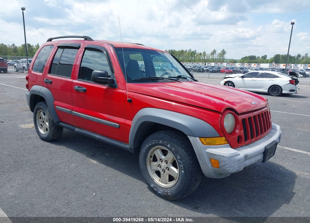 2005 JEEP LIBERTY SPORT VIN: 1J4GL48K05W506901