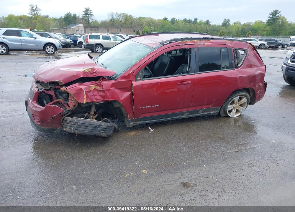 2014 JEEP COMPASS LATITUDE VIN: 1C4NJDEB9ED665015