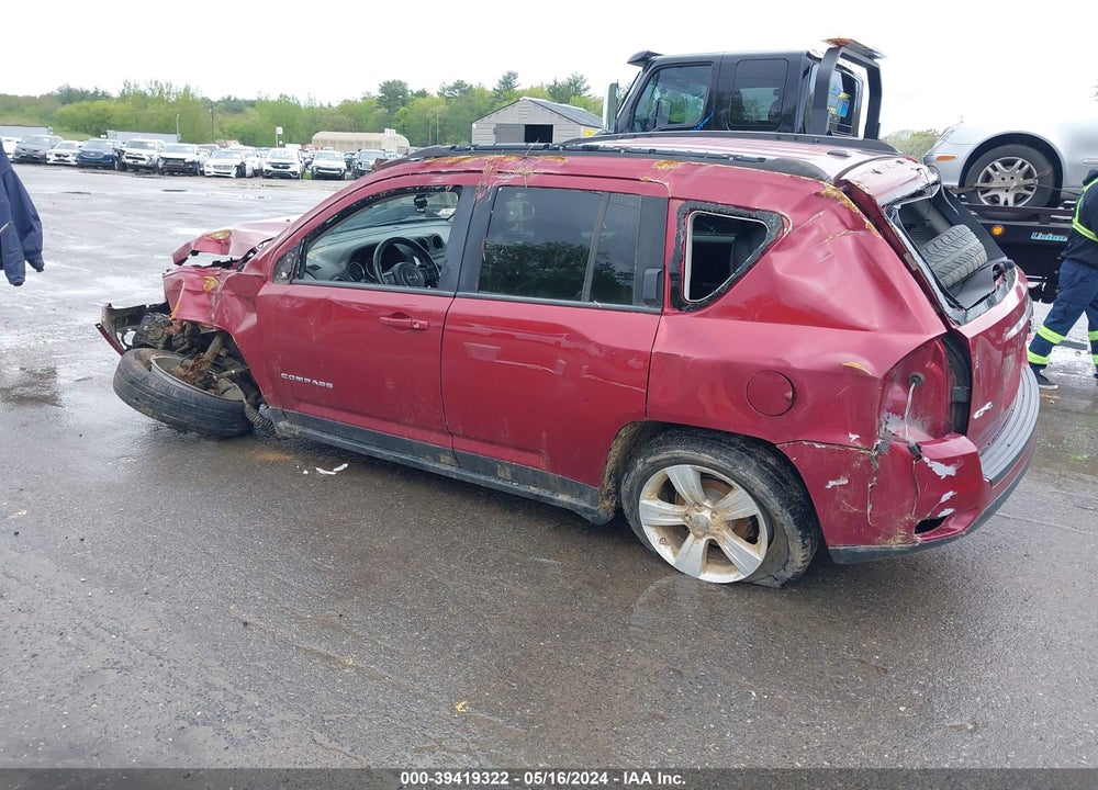 2014 JEEP COMPASS LATITUDE VIN: 1C4NJDEB9ED665015