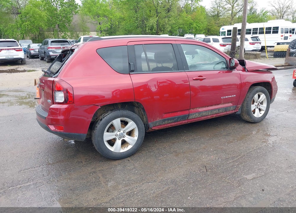 2014 JEEP COMPASS LATITUDE VIN: 1C4NJDEB9ED665015