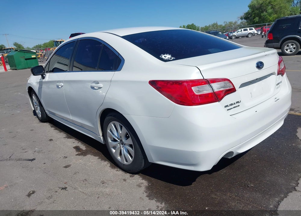 2017 SUBARU LEGACY 2.5I VIN: 4S3BNAB64H3008873