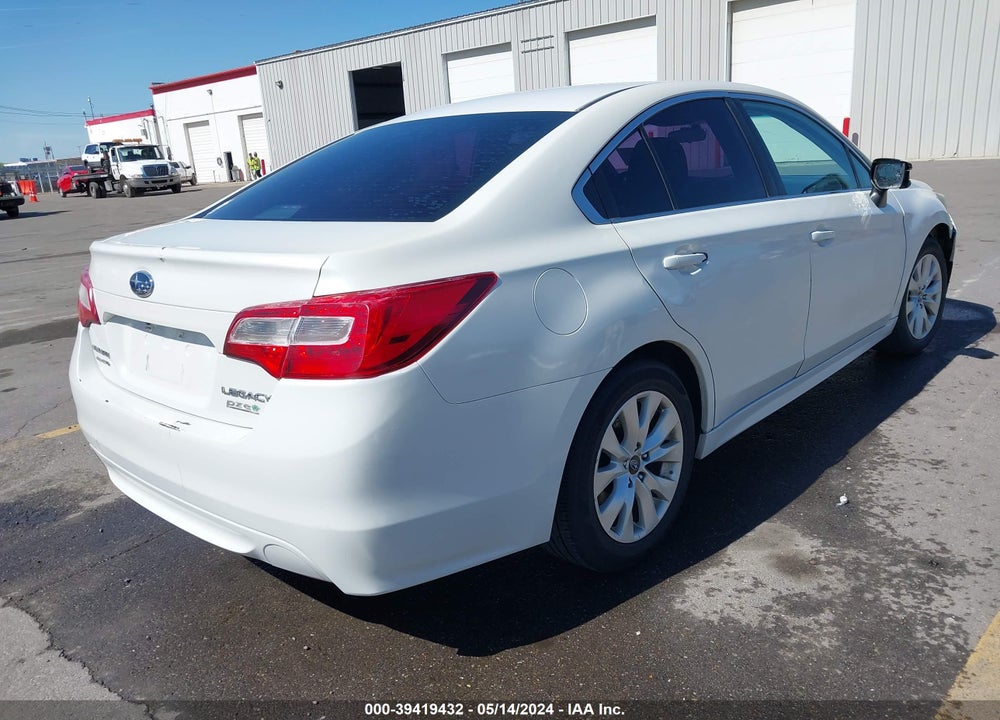 2017 SUBARU LEGACY 2.5I VIN: 4S3BNAB64H3008873