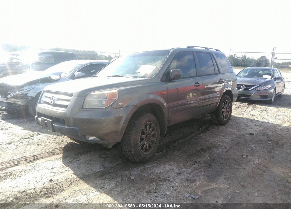 2008 HONDA PILOT EX-L VIN: 5FNYF28558B014308