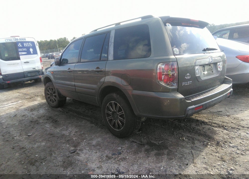 2008 HONDA PILOT EX-L VIN: 5FNYF28558B014308