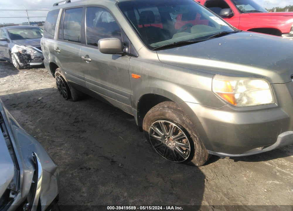 2008 HONDA PILOT EX-L VIN: 5FNYF28558B014308