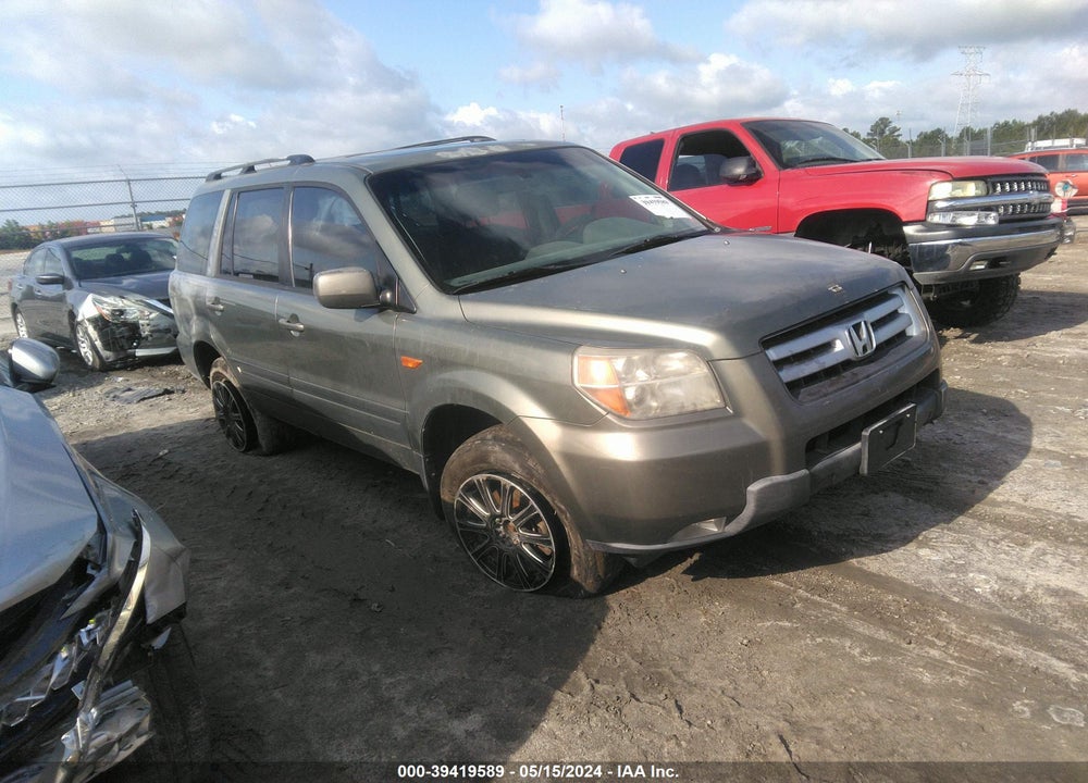 2008 HONDA PILOT EX-L VIN: 5FNYF28558B014308