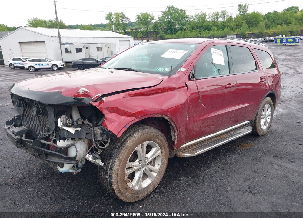2013 DODGE DURANGO SXT VIN: 1C4RDJAG5DC657507