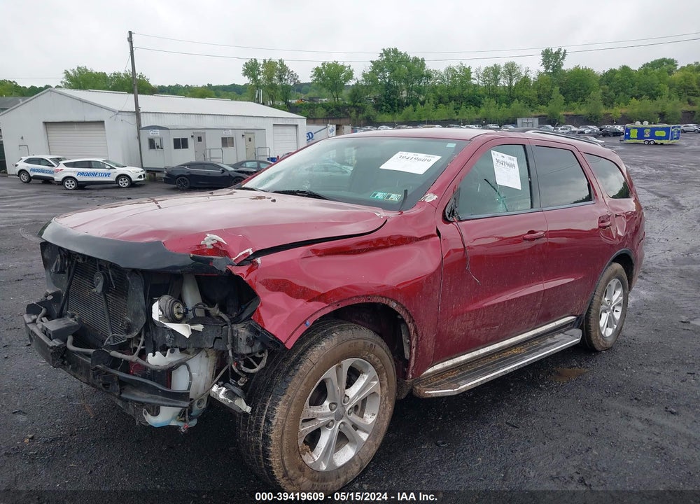 2013 DODGE DURANGO SXT VIN: 1C4RDJAG5DC657507