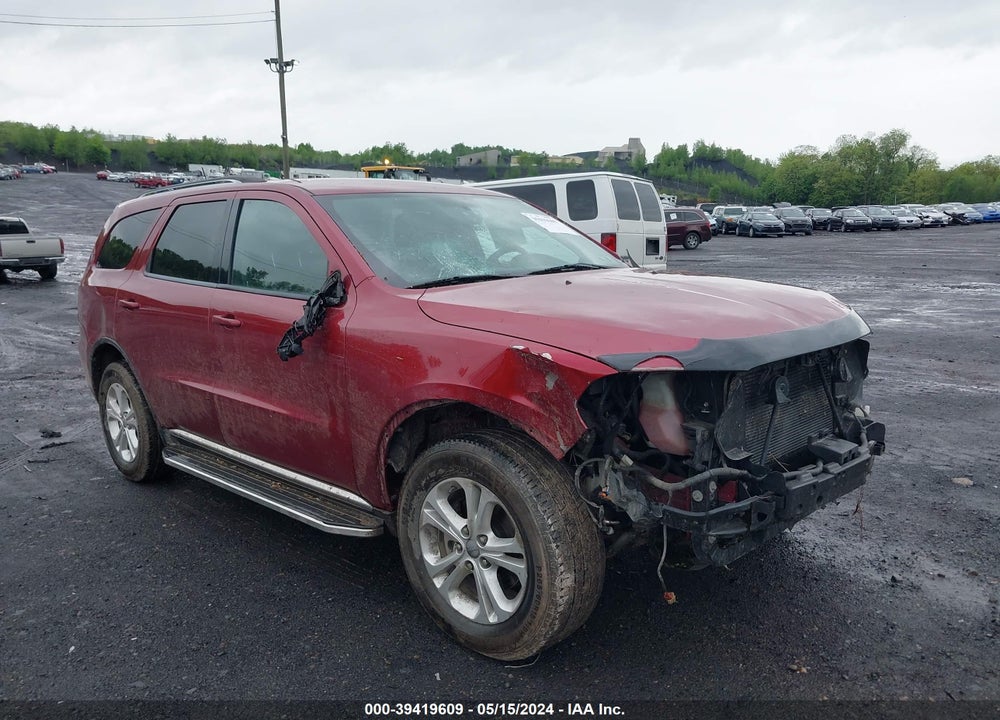 2013 DODGE DURANGO SXT VIN: 1C4RDJAG5DC657507