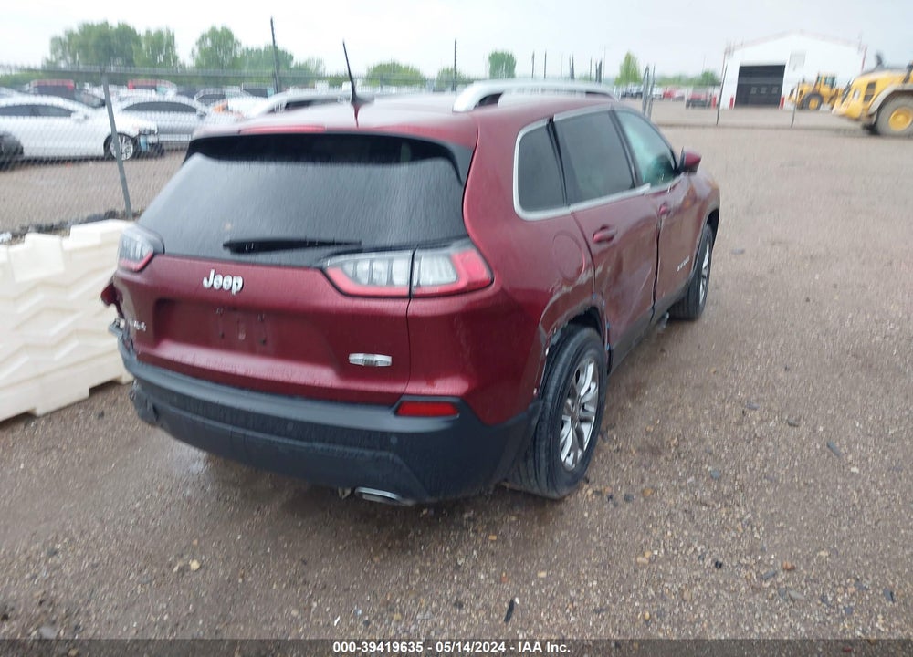2019 JEEP CHEROKEE LATITUDE PLUS 4X4 VIN: 1C4PJMLX6KD471805