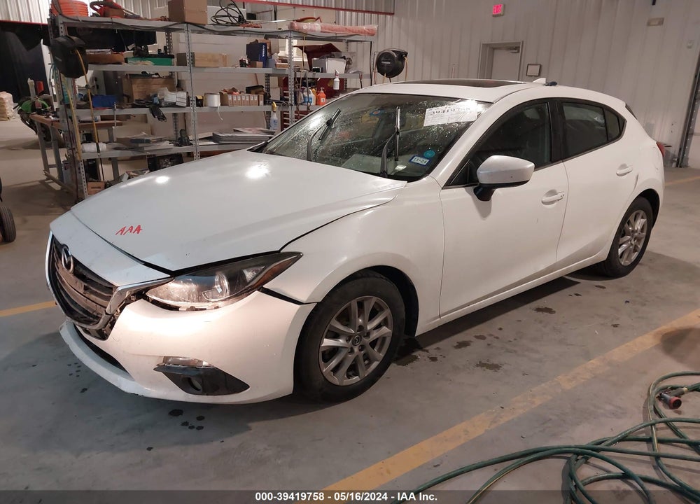 2016 MAZDA 3 I GRAND TOURING VIN: JM1BM1N75G1320279
