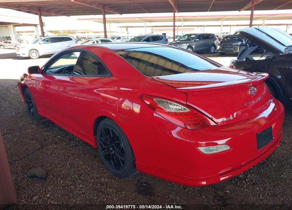 2007 TOYOTA CAMRY SOLARA SPORT VIN: 4T1CE30P47U759228
