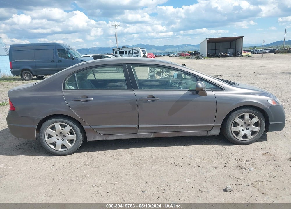 2011 HONDA CIVIC LX VIN: 2HGFA1F54BH530276