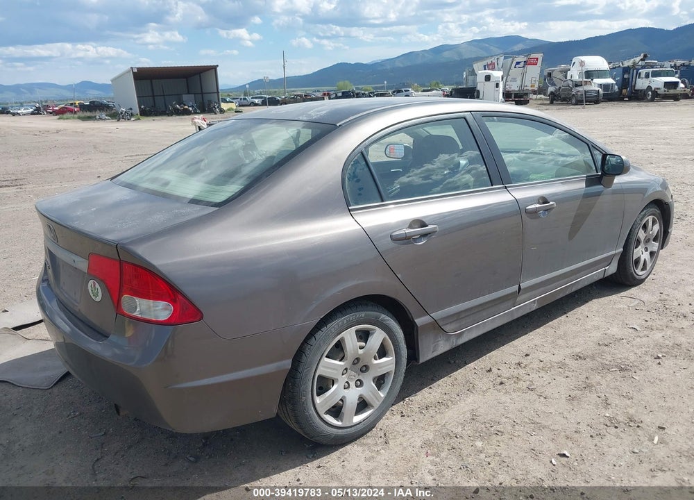2011 HONDA CIVIC LX VIN: 2HGFA1F54BH530276