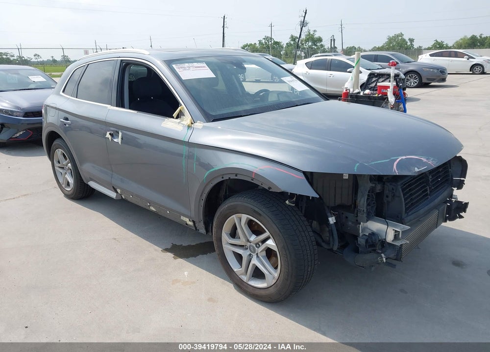 2019 AUDI Q5 45 PREMIUM VIN: WA1ANAFY9K2037879